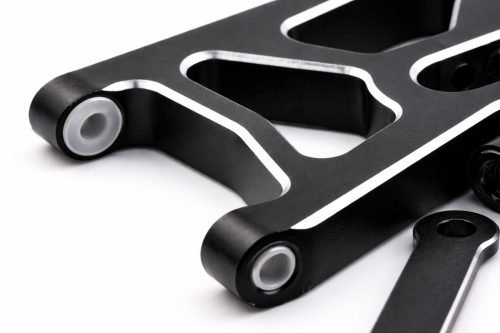 CR Traxxas 2WD HD Aluminum A-Arms fits Slash Rustler Stampede Bandit - Black