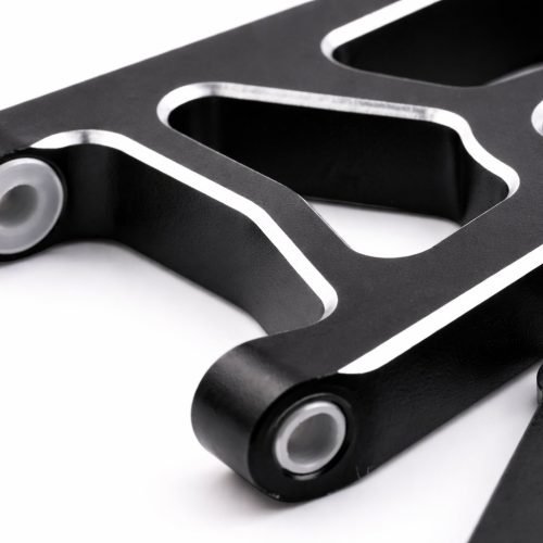 CR Traxxas 2WD HD Aluminum A-Arms fits Slash Rustler Stampede Bandit - Black