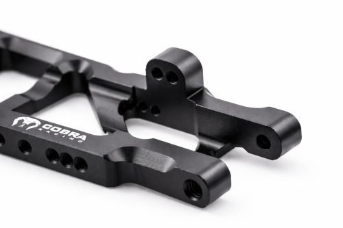 CR Traxxas 2WD HD Aluminum A-Arms fits Slash Rustler Stampede Bandit - Black