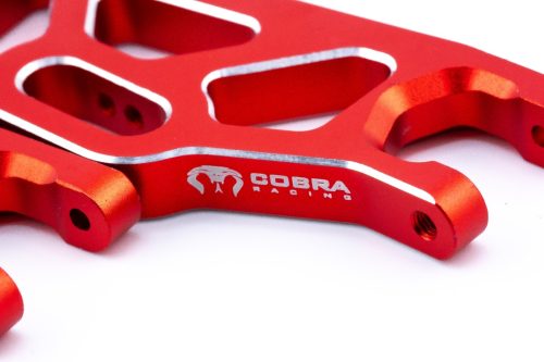 CR Traxxas 2WD HD Aluminum A-Arms fits Slash Rustler Stampede Bandit - Red
