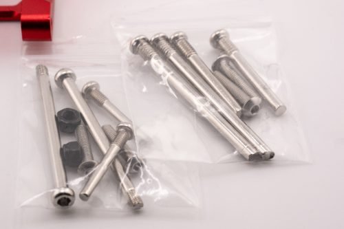 CR Traxxas 2WD HD Aluminum A-Arms fits Slash Rustler Stampede Bandit - Red