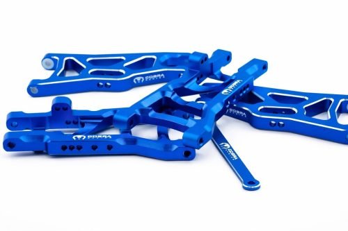 CR Traxxas 2WD HD Aluminum A-Arms fits Slash Rustler Stampede Bandit - Blue Main Image