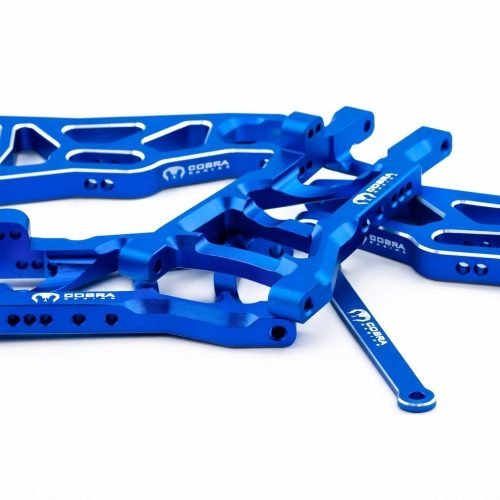 CR Traxxas 2WD HD Aluminum A-Arms fits Slash Rustler Stampede Bandit - Blue Main Image