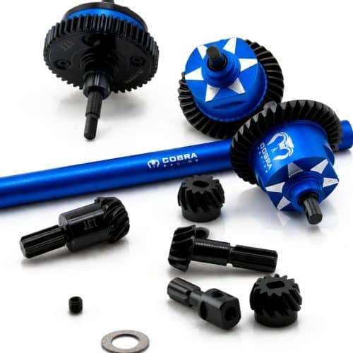 Cobra Racing Traxxas Mini Maxx Differential Kit (Front + Rear + Center)