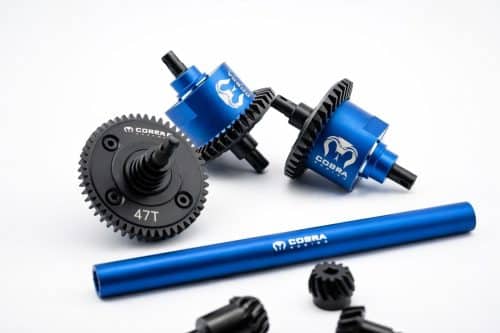 Cobra Racing Traxxas Mini Maxx Differential Kit (Front + Rear + Center)