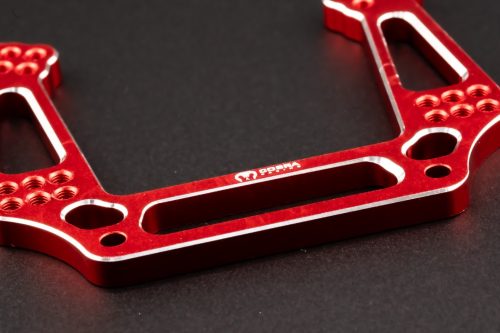 CR Traxxas 2WD Shock Towers - Fits Slash, Rustler, Stampede, Rally - Red