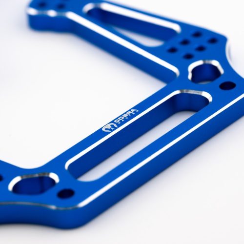 CR Traxxas 2WD Shock Towers - Fits Slash, Rustler, Stampede, Rally - Blue