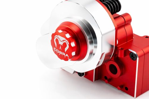 CR 7075 Traxxas 2WD Transmission Case w/ Cover - Slash/Rustler (Red)