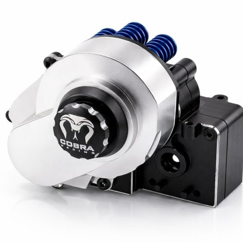 CR 7075 Traxxas 2WD Transmission Case w/ Cover - Slash/Rustler (Black)