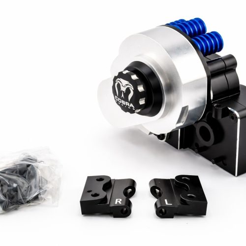 CR 7075 Traxxas 2WD Transmission Case w/ Cover - Slash/Rustler (Black)