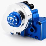 CR 7075 Traxxas 2WD Transmission Case w/ Cover - Slash/Rustler (Blue)