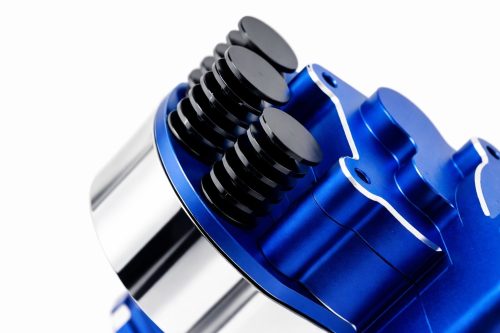CR 7075 Traxxas 2WD Transmission Case w/ Cover - Slash/Rustler (Blue)
