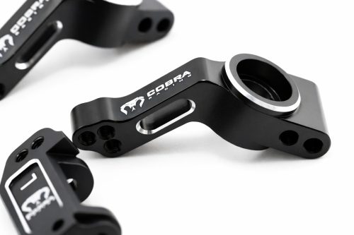 CR 2WD Aluminum Traxxas Knuckles Set (COMPLETE) Fits SLASH / Rustler - Black
