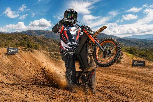 Cobra Racing Motocross Style Performance Jersey - Black