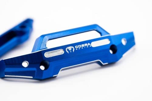 7075 Aluminum Bumper Set Traxxas Mini Maxx Front + Rear Upgrade - Cobra Racing