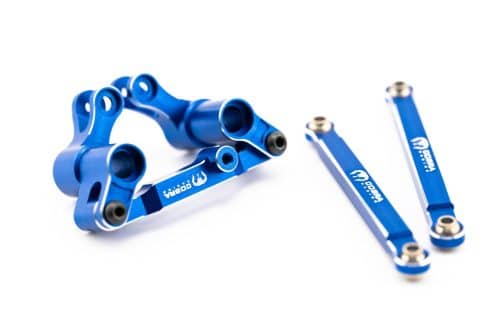 Traxxas Mini Maxx / XRT 7075 Aluminum Bellcrank & Turnbuckle Set - Cobra Racing