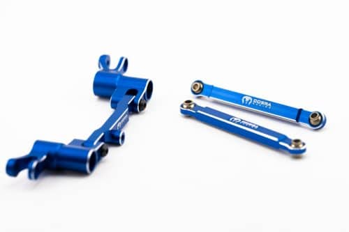 Traxxas Mini Maxx / XRT 7075 Aluminum Bellcrank & Turnbuckle Set - Cobra Racing