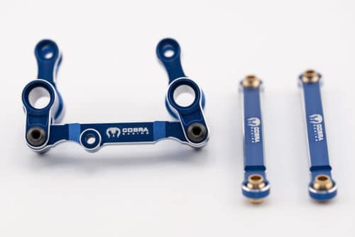 Traxxas Mini Maxx / XRT 7075 Aluminum Bellcrank & Turnbuckle Set - Cobra Racing