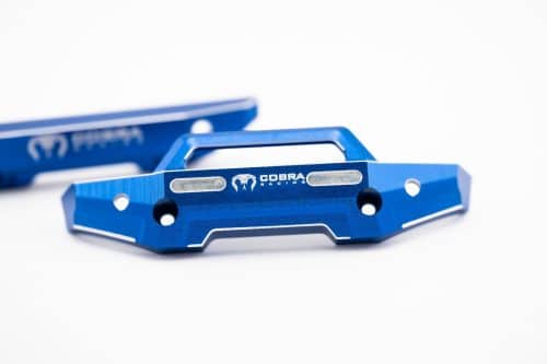 7075 Aluminum Bumper Set Traxxas Mini Maxx Front + Rear Upgrade - Cobra Racing