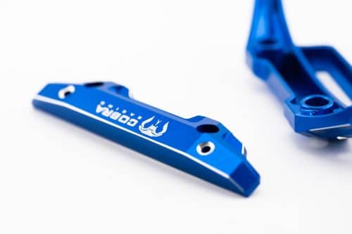 7075 Aluminum Bumper Set Traxxas Mini Maxx Front + Rear Upgrade - Cobra Racing
