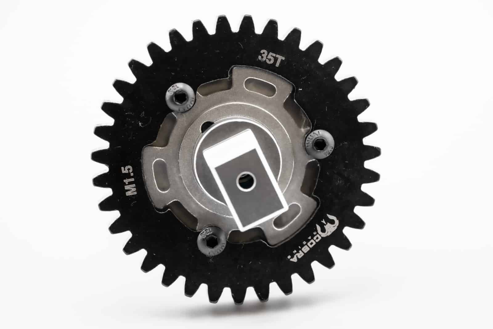 Cobra Racing Traxxas X-Maxx / XRT 35T (M1.5) Hardened Steel Spur Gear Assembly Main Image Cobra Racing Traxxas X-Maxx / XRT 35T (M1.5) Hardened Steel Spur Gear Assembly
