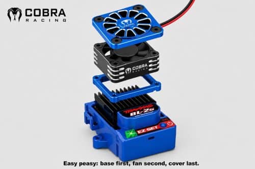 Cobra Racing ESC Cooling Fan Kit for Traxxas Mini Maxx / Mini XRT / Mini Slash