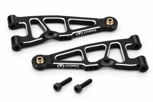 Cobra Racing ARRMA Mini Kraton 1/16 7075 Aluminum A-Arms Full Set F + R - Black