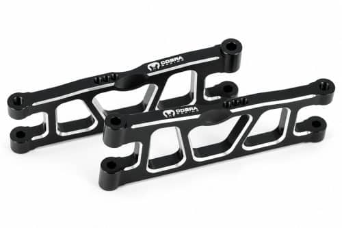 Cobra Racing ARRMA Mini Kraton 1/16 7075 Aluminum A-Arms Full Set F + R - Black