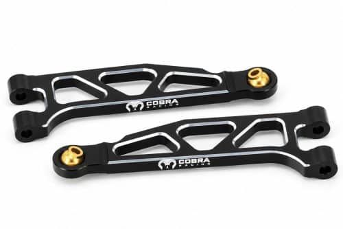 Cobra Racing ARRMA Mini Kraton 1/16 7075 Aluminum A-Arms Full Set F + R - Black