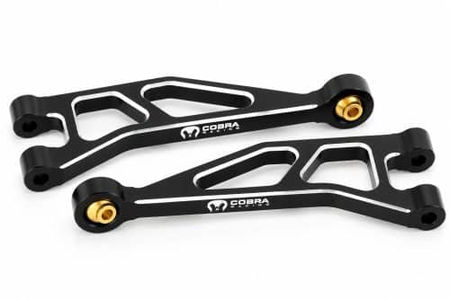 Cobra Racing ARRMA Mini Kraton 1/16 7075 Aluminum A-Arms Full Set F + R - Black