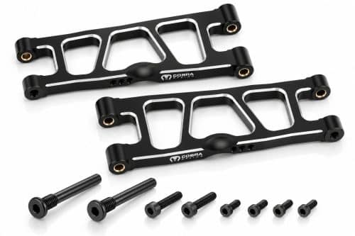 Cobra Racing ARRMA Mini Kraton 1/16 7075 Aluminum A-Arms Full Set F + R - Black