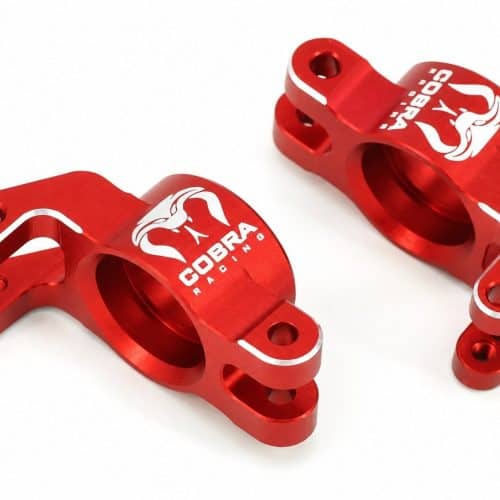 Cobra Racing Arrma Mini Kraton 1/16 Knuckle + Rear Axle Carrier Set - Red