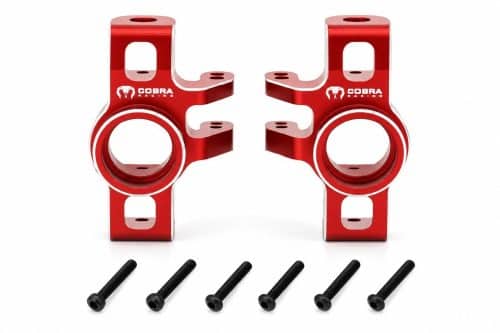 Cobra Racing Arrma Mini Kraton 1/16 Knuckle + Rear Axle Carrier Set - Red