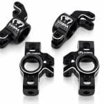 Cobra Racing Arrma Mini Kraton 1/16 Knuckle + Rear Axle Carrier Set - Black