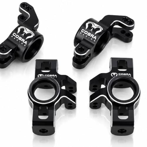 Cobra Racing Arrma Mini Kraton 1/16 Knuckle + Rear Axle Carrier Set - Black