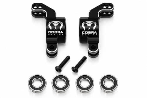 Cobra Racing Arrma Mini Kraton 1/16 Knuckle + Rear Axle Carrier Set - Black