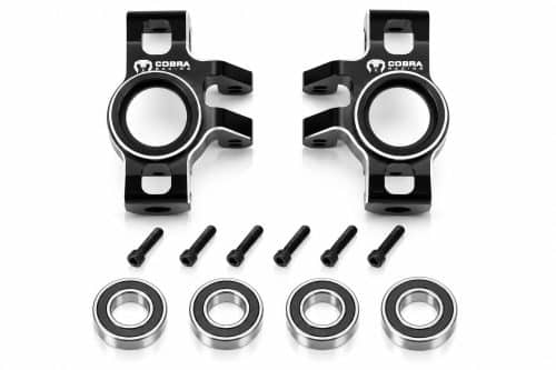Cobra Racing Arrma Mini Kraton 1/16 Knuckle + Rear Axle Carrier Set - Black